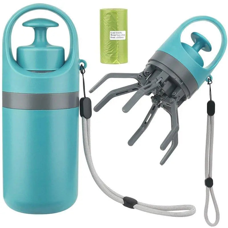 Dog Pooper Scooper With Built-in Poop Bag