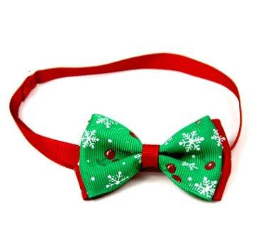 Christmas Pet Bow Ties - Festive Handmade Accessories For Dogs And Cats