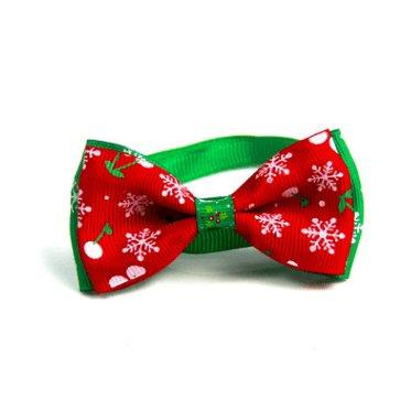 Christmas Pet Bow Ties - Festive Handmade Accessories For Dogs And Cats