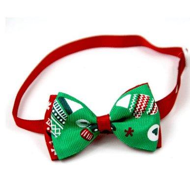 Christmas Pet Bow Ties - Festive Handmade Accessories For Dogs And Cats