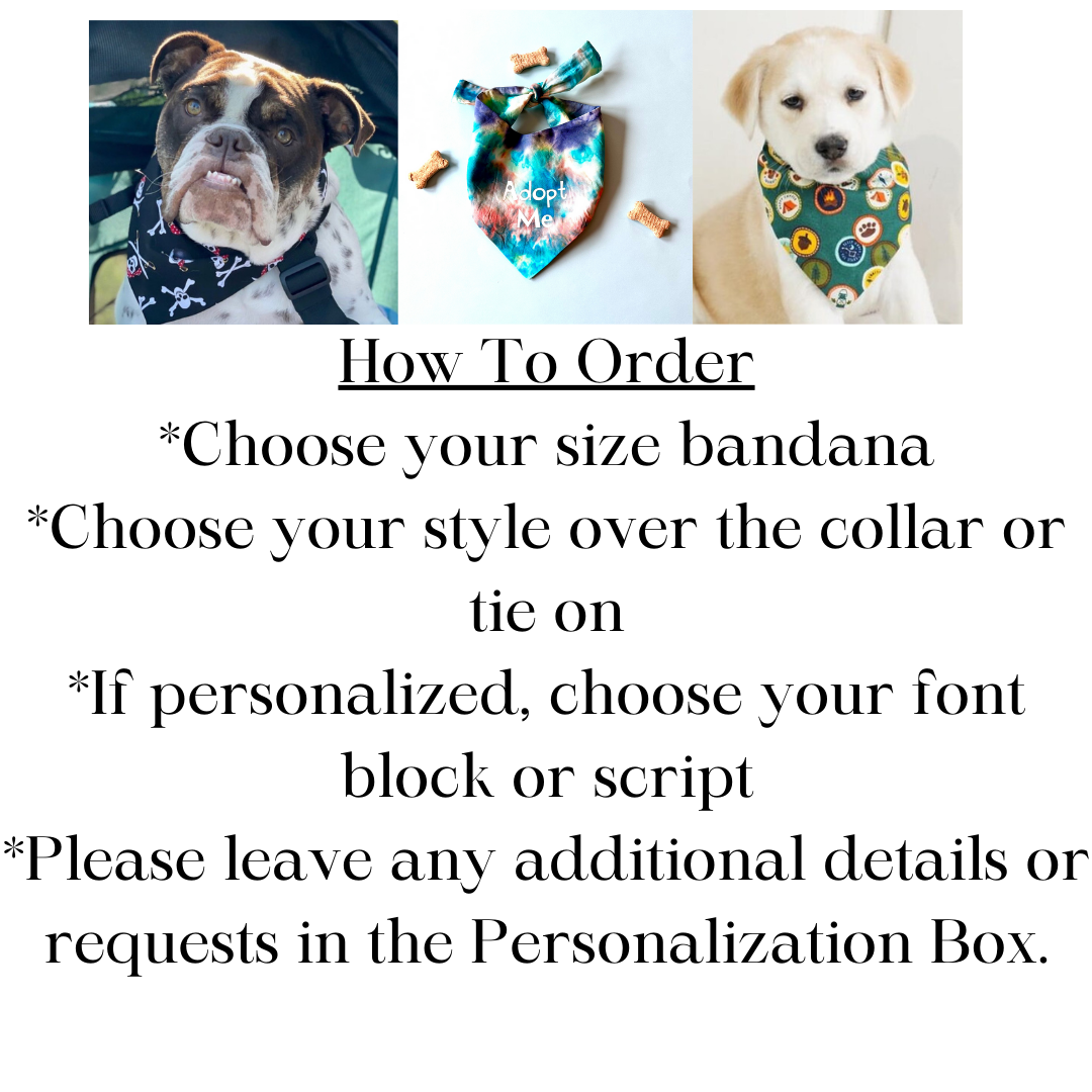 Fall Leaves Dog Bandana