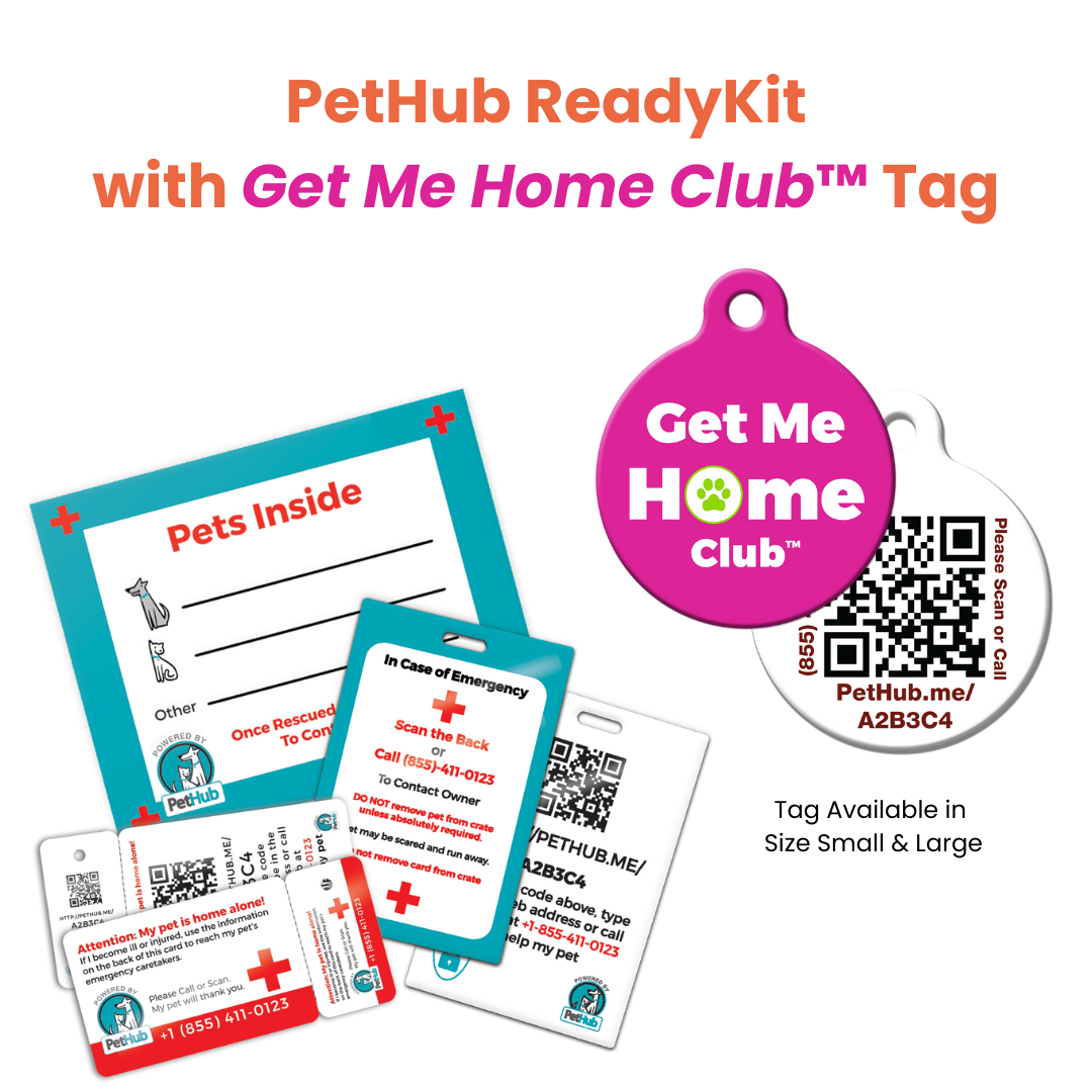 PetHub QR Pet ID Comprehensive ReadyKit – Complete Emergency Kit