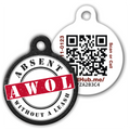 PetHub QR Pet ID Tag – Absent Without a Leash (AWOL)