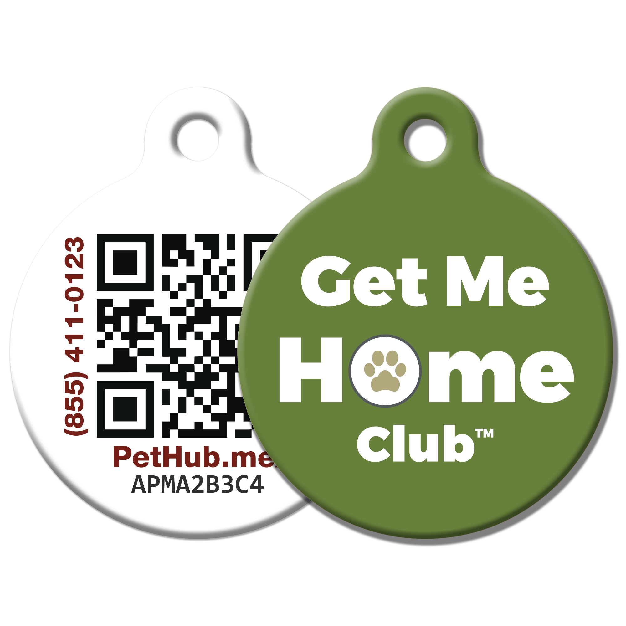 PetHub QR Pet ID Tag – Get Me Home Club