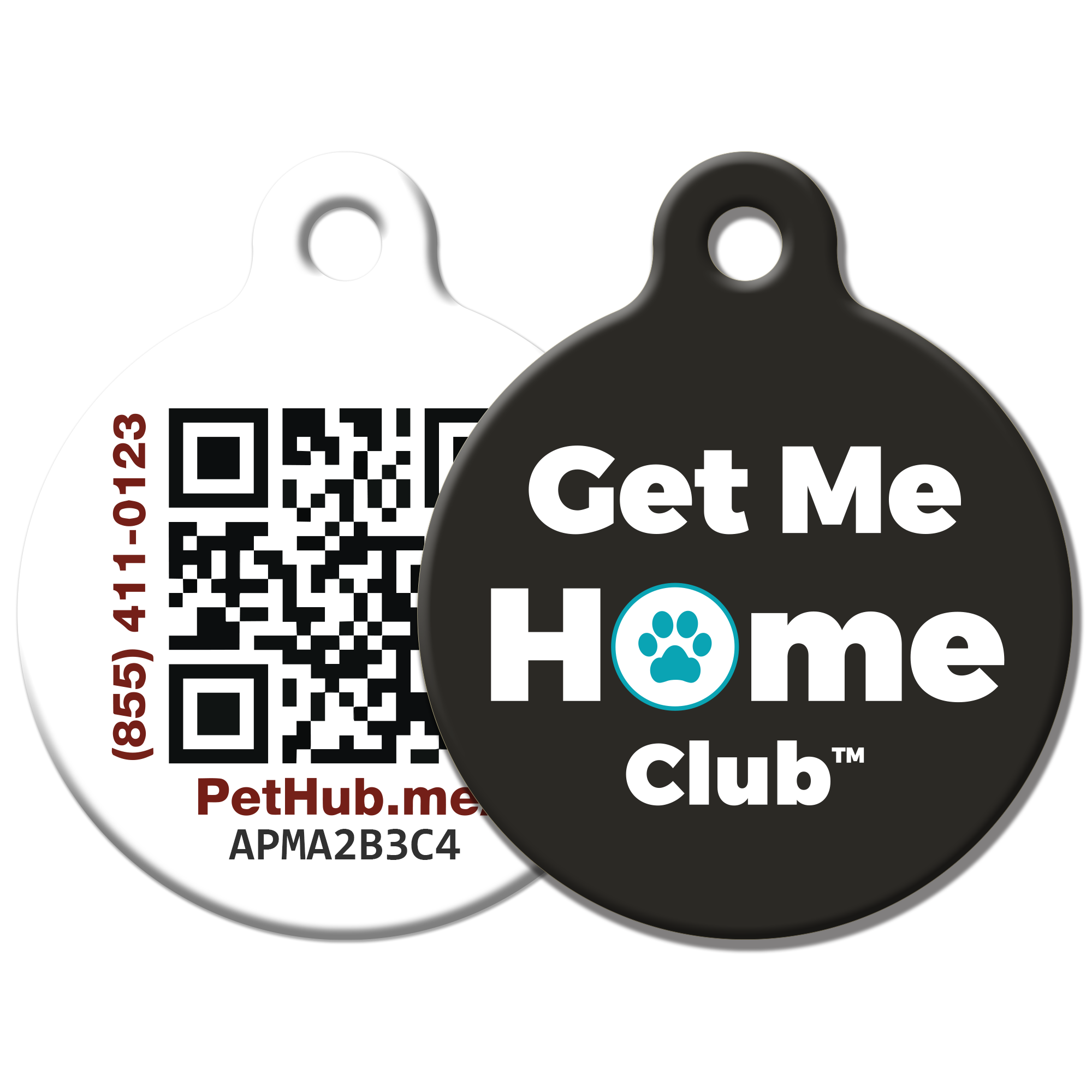 PetHub QR Pet ID Tag – Get Me Home Club