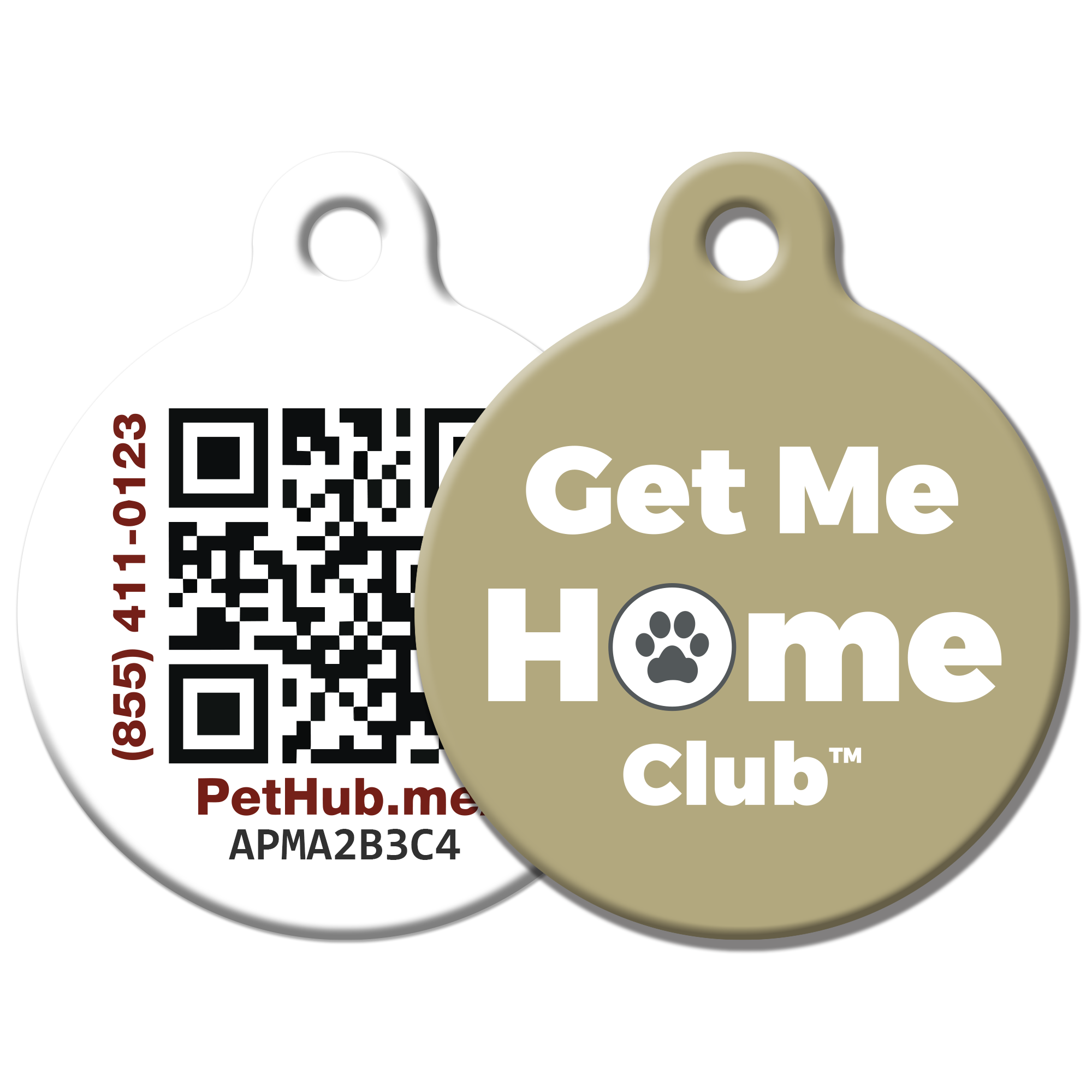 PetHub QR Pet ID Tag – Get Me Home Club