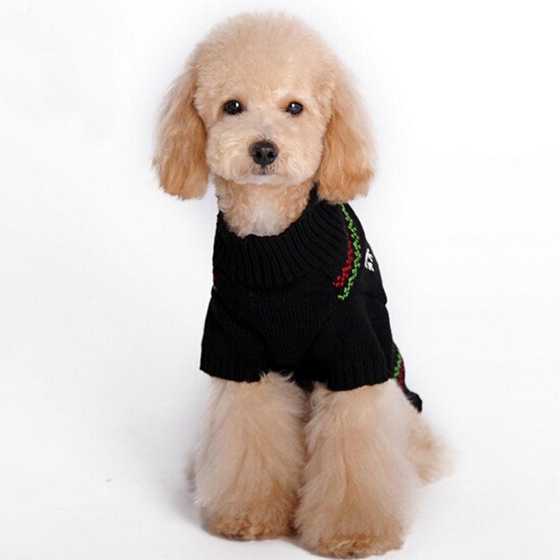 Winter Wonderland Pet Sweater: Cozy Christmas Fashion For Cats And Dogs