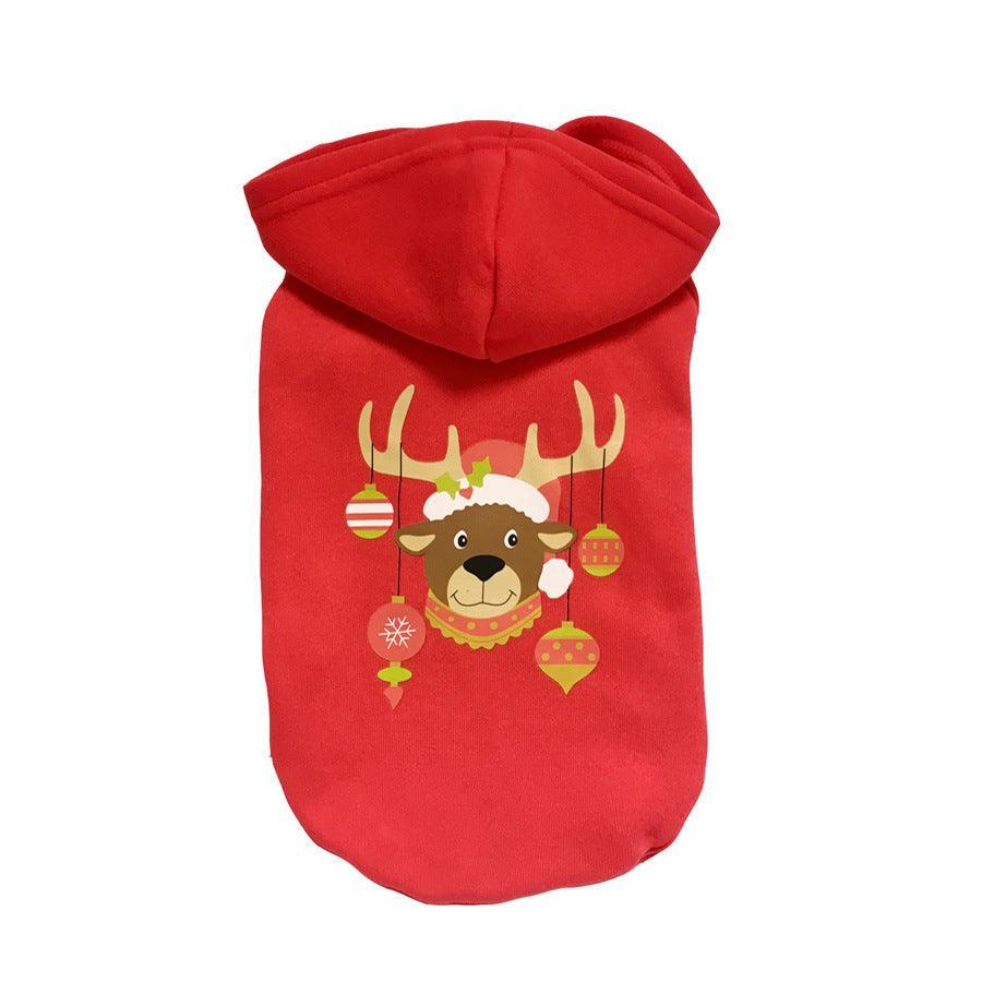 Cozy Cotton Dog Christmas Sweater - Festive Attire For Your Furry Friend