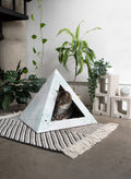 'Oasis' Cardboard Cat Pyramid