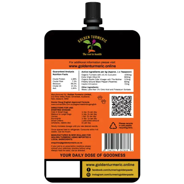 Turmeric Golden Paste Pets