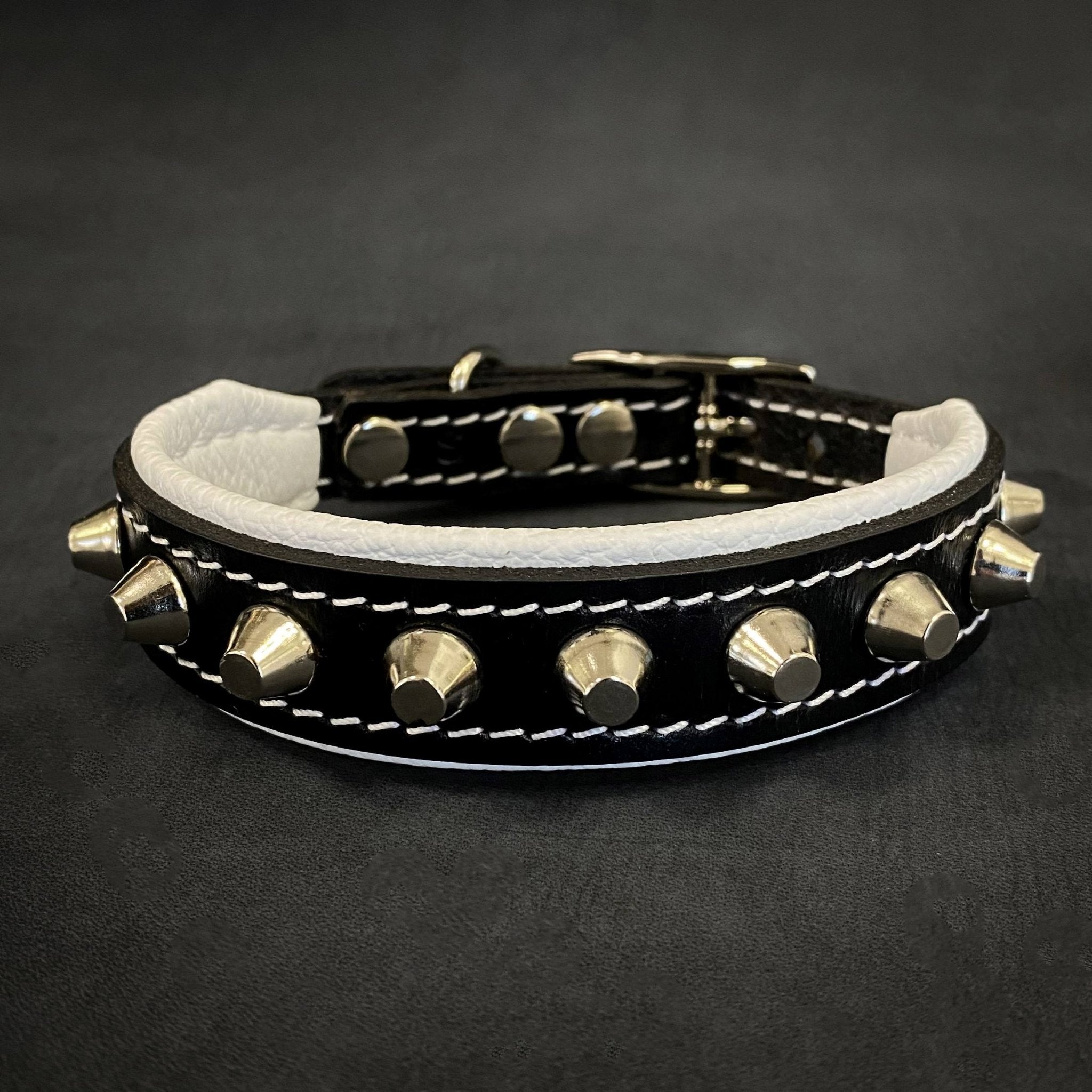 The "Rock" collar by Bestia 100% genuine leather