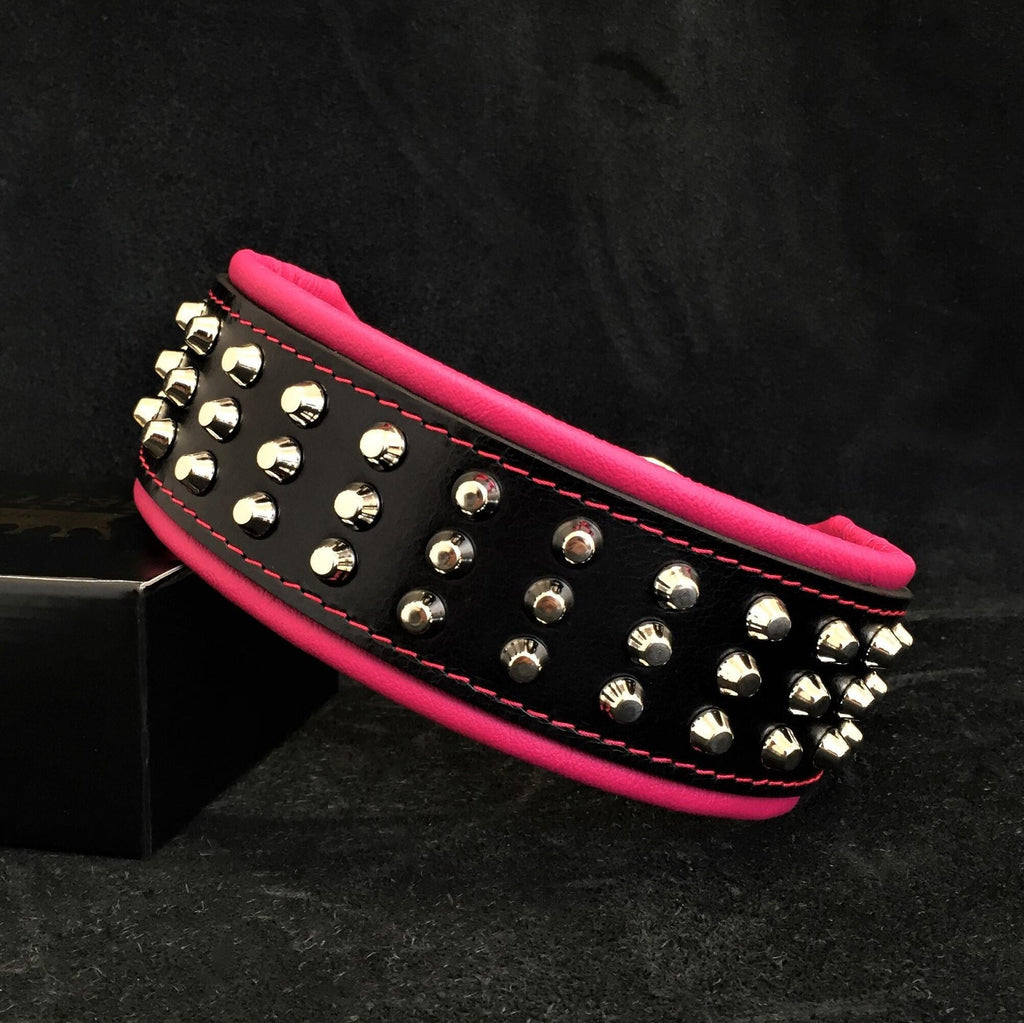 The "Stud" dog collar by Bestia